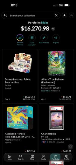 Pokemon Lorcana  collection