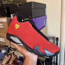 Jordan 14 Ferrari Multiple Sizes