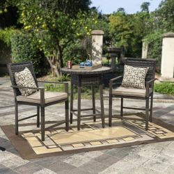 3 Piece Outdoor Patio Balcony Set
