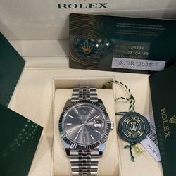 Rolex Datejust 41MM Gray Dial