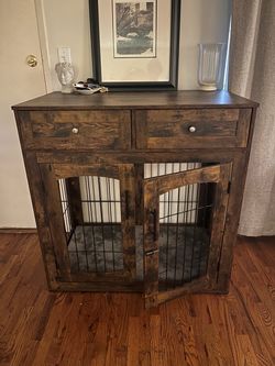 Dog crate/ console table