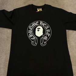 Bape X chrome hearts shirt