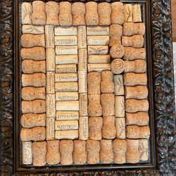 Wine Cork board (Frame Included) - $30