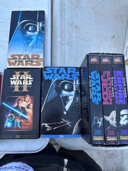 Star Wars vhs set & singles