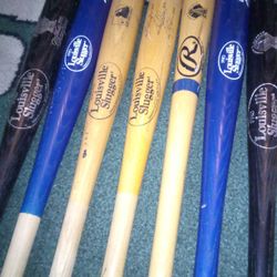 WOOD BAT BATS DODGERS ANGELS COLLECTORS EDITION BASEBALL GAME BAT