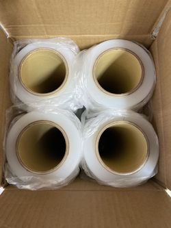 High Quality Stretch Wrap 18x1000x80 Gage  4 Roll In A Box  $35 for  Box 