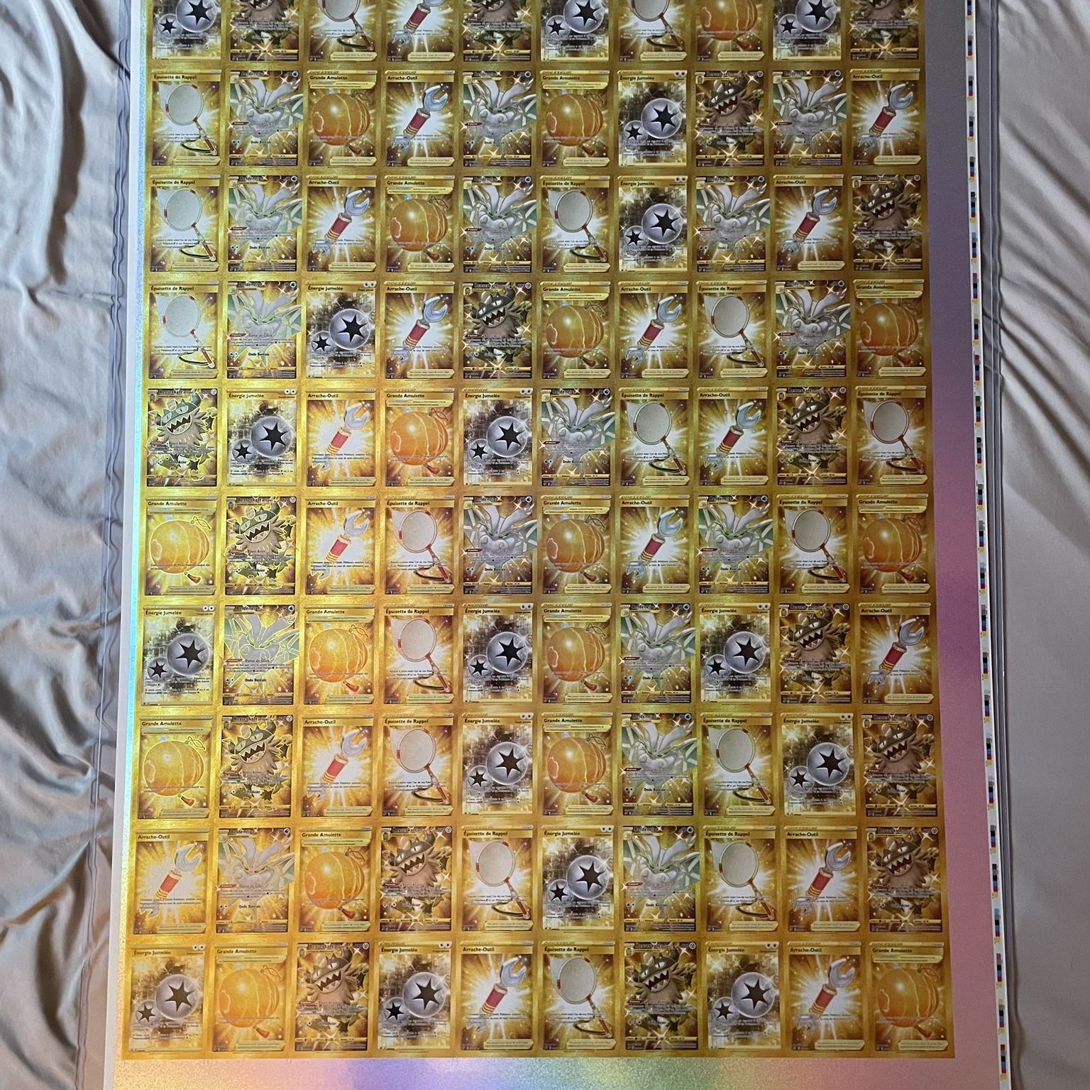 Pokmon TCG: FRENCH Uncut Sheet Of Sword&Shield Rebel Clash - GOLD RARES  for Sale in Sacramento, CA - OfferUp
