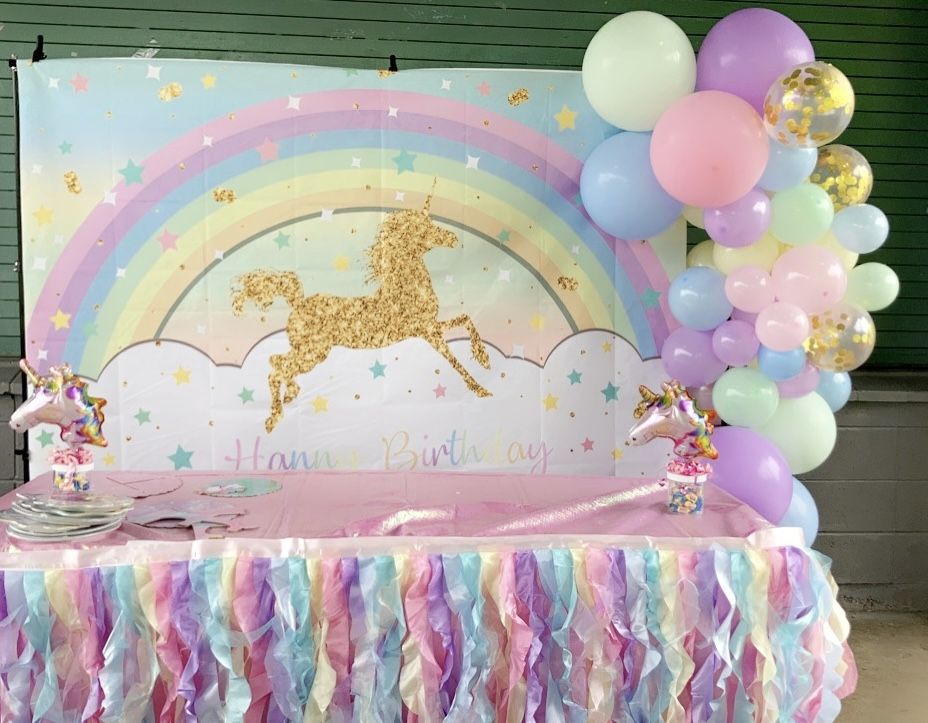 Available Happy Birthday Backdrop