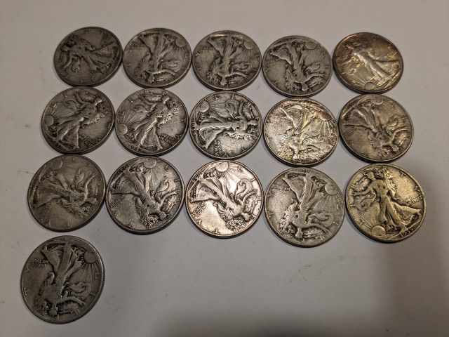 Walking Liberty Half Dollars