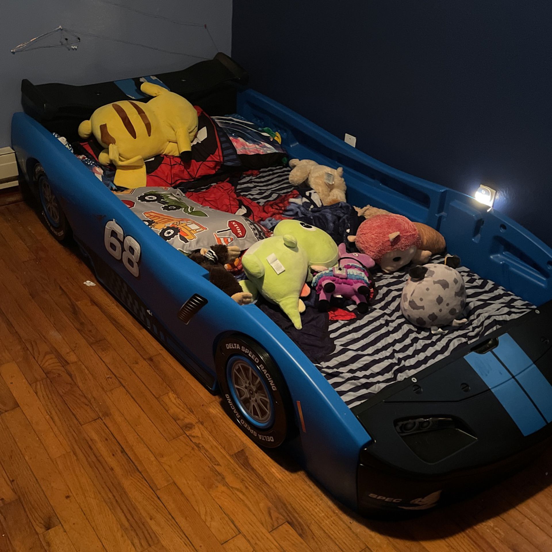 Race Car Twin Size Bed $70 Obo