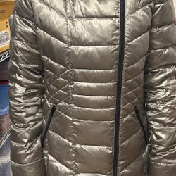Womens Puffer Snow Jacket 