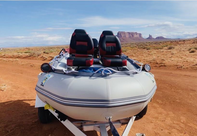 BEAUTIFUL 12.5 FT INFLATABLE BOAT DINGHY 