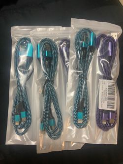 2-in 1 charger iPhone/type-c charger $5 each