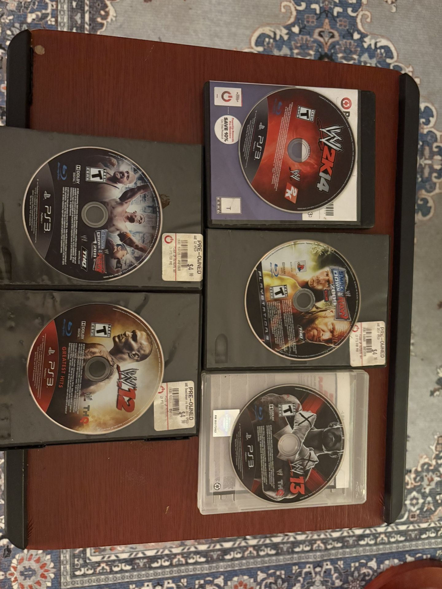 Wwe Ps3 Video Games. Pick Which One Your Are Interested In Or Pick Multiple That Interest You