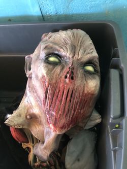 Evil mask demon