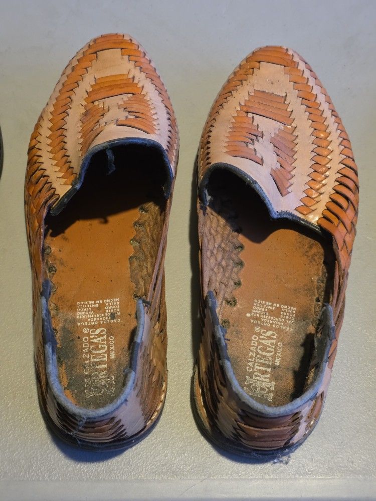 Mens Leather Sandles Size 9.5