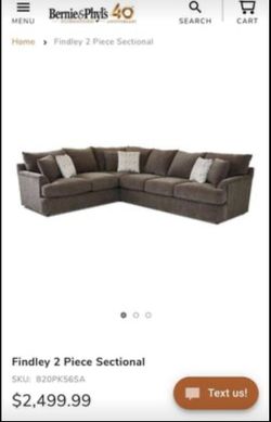 Bernie and phyls sale sectional