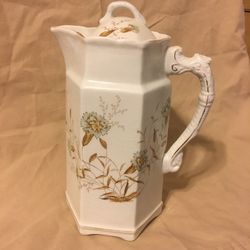 Antique W&E Corn Chocolate Pot - ca. 1(contact info removed)