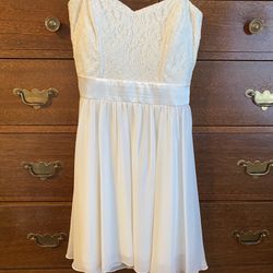 White Mini Dress