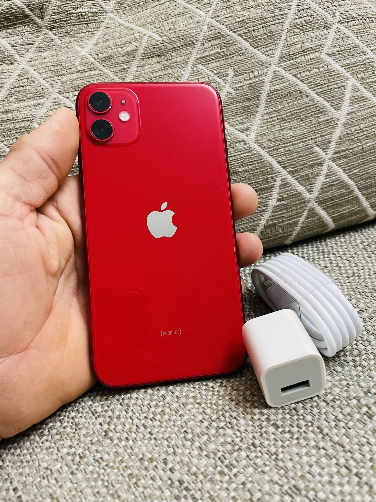 iPhone 11 Red 64gb Unlocked. Firm Price