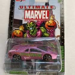 Maisto Ultimate Marvel Die-cast Collection Lamborghini Diablo Green Goblin 