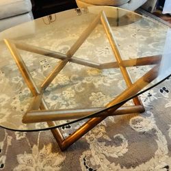 West Elm Spindle Coffee Table