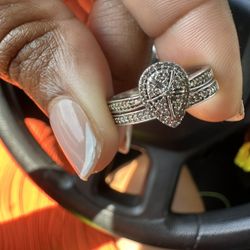 1/4 CT Diamond Bridal Set 