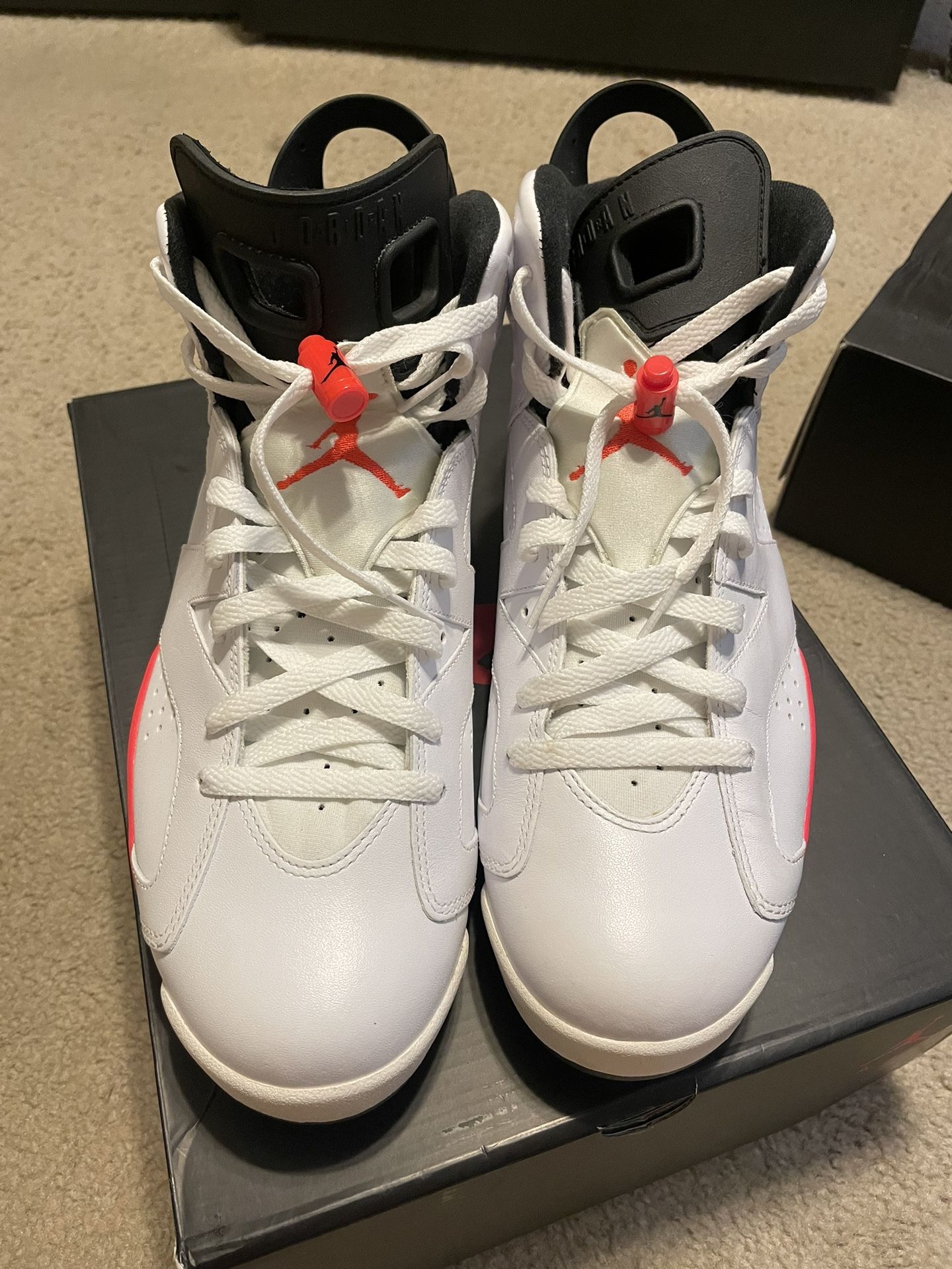 Jordan 6 Retro - Infrared white (2014)