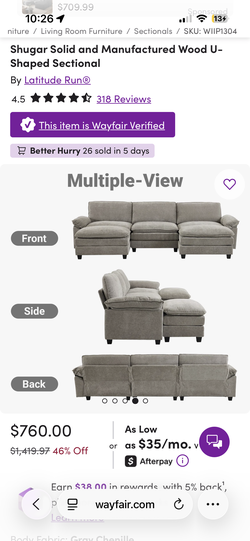 Gray couch