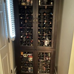Vintage Wine Cabinet 