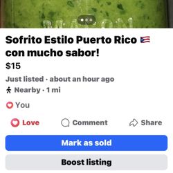 Sofrito Estilo Puertorriqueño 