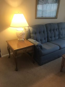 Sleeper Couch, Coffee Table and Two End Tables