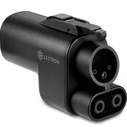 Lectron NACS to CCS Electric Vehicle Adapter - 500 Amps / 1,000V - Compatible with Tesla Superchargers - Fast Charge CCS1 EVs with Vortex Plug [Check 
