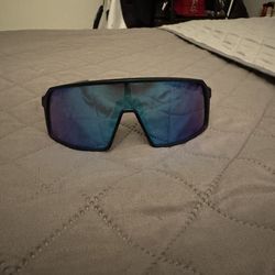 Oakley Sutro Sunglasses Prizm Sapphire Lenses, Matte Black Frame