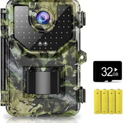 1520P 20MP Trail Camera, Hunting Camera with 120°Wide-Angle Motion Latest Sensor View 0.2s Trigger Time Trail Game Camera with 940nm No Glow and IP66