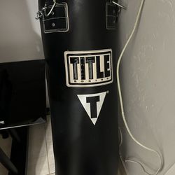 Title Boxing Bag