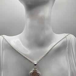 Gargantilla de Plata Taxco 925 – Trébol Van Cleef Naranja Brillante
Plata 925