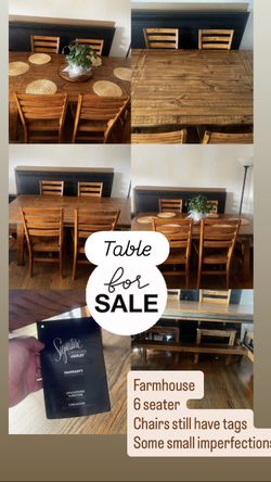 Nice Wood Table For Sale