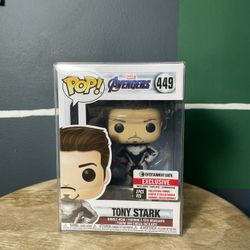 Funko POP! Avengers - Tony Stark (Entertainment Earth Exclusive Includes 3x Collectible Cards) #449