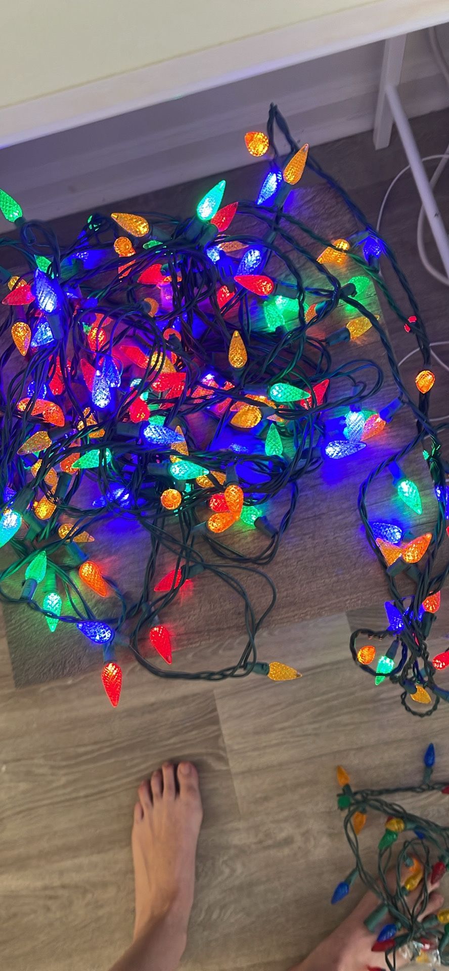 Multicolor String Christmas Lights 