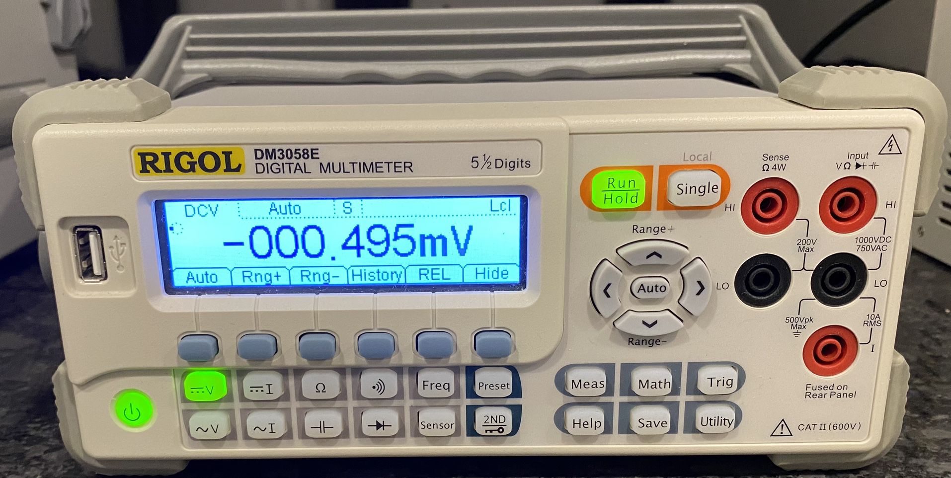 RIGOL DM3058E Digital Multimeter, w/ power cable