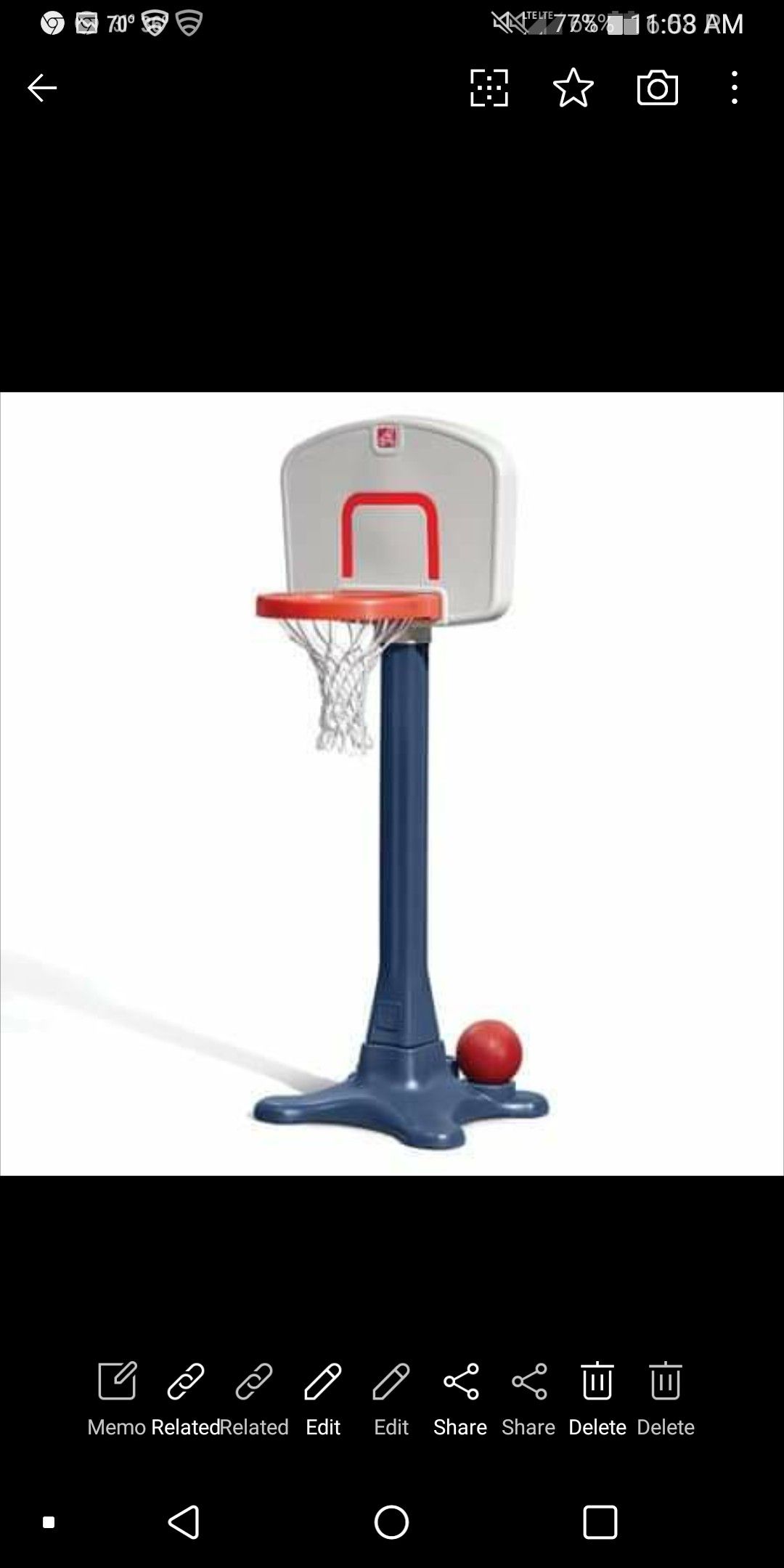 Basketball hoop