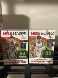 NBA Hoops Holiday Blaster Boxes 2020-2021 (2)