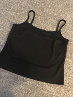 Size M crop 100% polyester euc