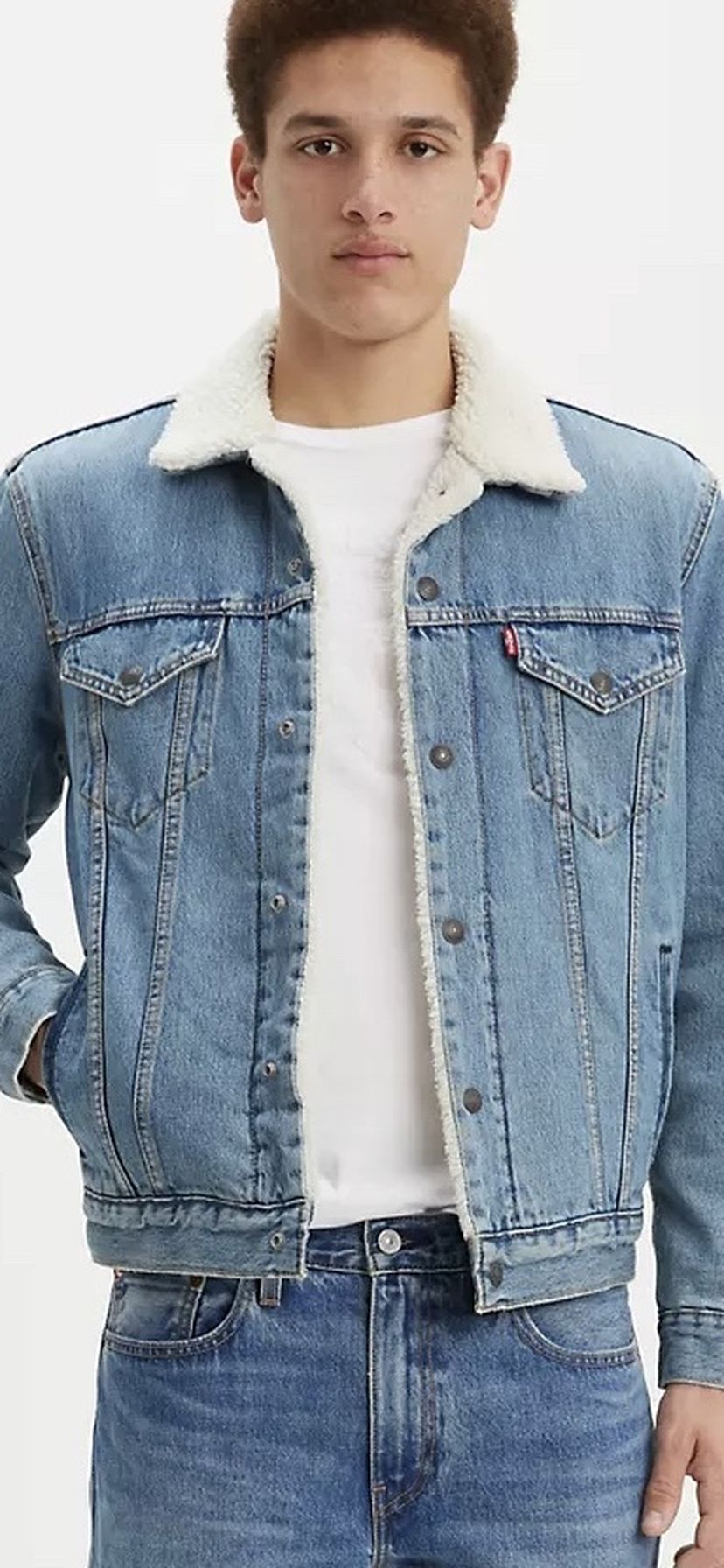 Levis Sherpa Jacket New Size Small Large Xlarge