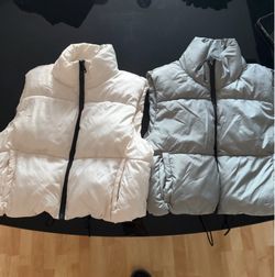 Sleeveless jackets