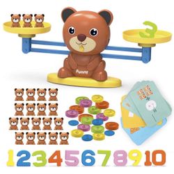 Bear Balance Counting Toys