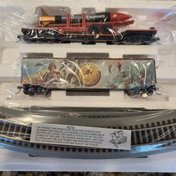 Hawthorne Village USMC Missile & Box Car Set – Thomas Kinkade (New)