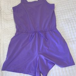 All In Motion Purple Romper Kids XL(14)