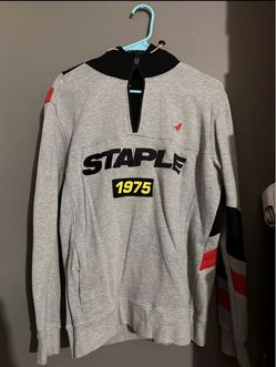Staple Pigeon 1975 Gray Black White Sweater Size Medium Men’s.